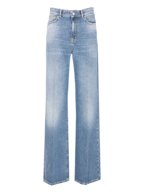 TRUE AVENUE patch-pocket jeans Blue CLARA1961