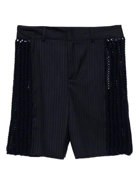 SONIA CARRASCO striped shorts Blue 120509870213