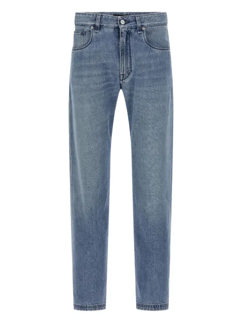 FENDI faded-effect five-pocket jeans Blue FLP288AT2F