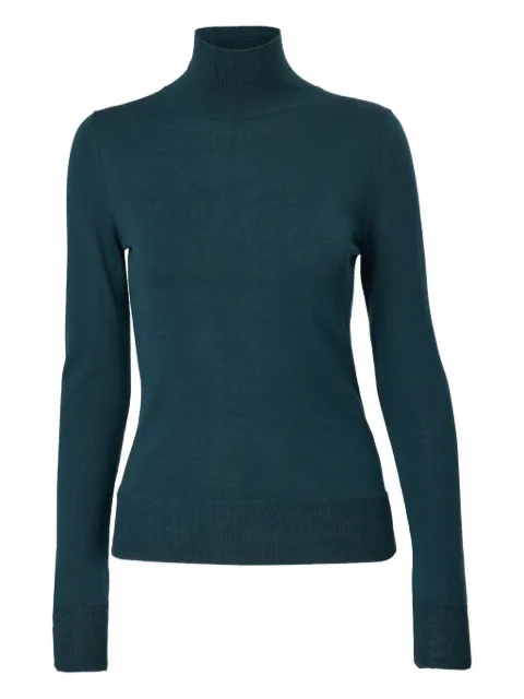 Carolina Herrera wool-silk sweater Green F2512N201KSE