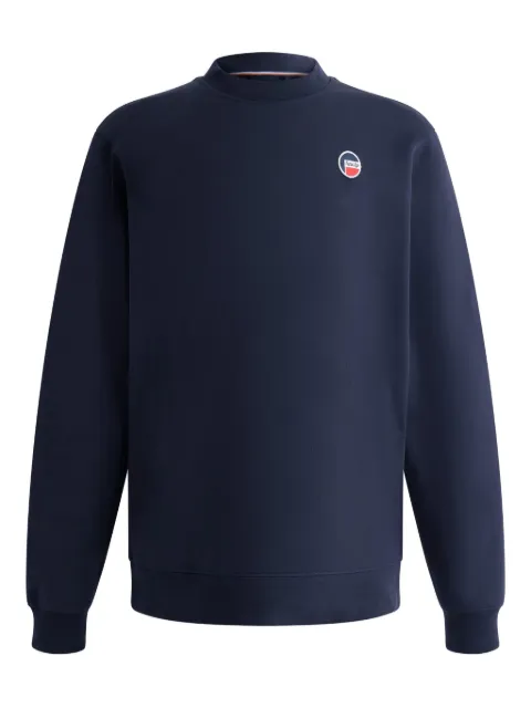 Fusalp crew-neck logo sweatshirt Blue 26EJ2127