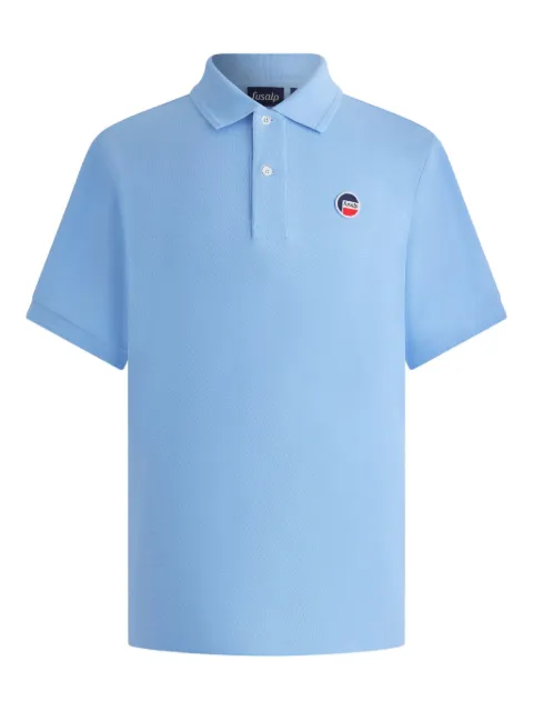 Fusalp Gerlo cotton polo shirt Blue 26EJ2117