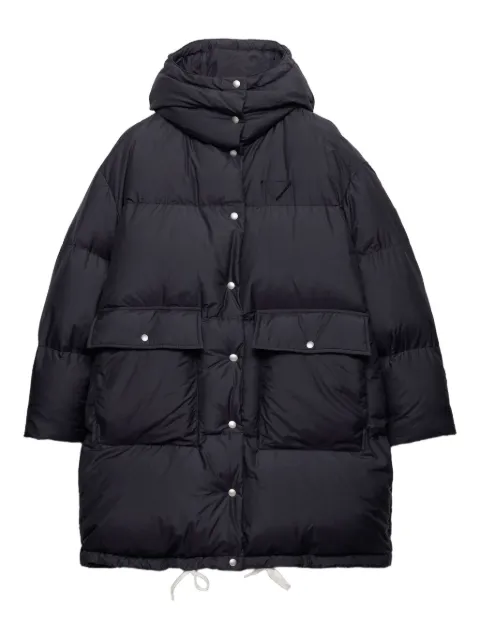 Prada hooded padded coat Blue 29Y290SOOO17K9