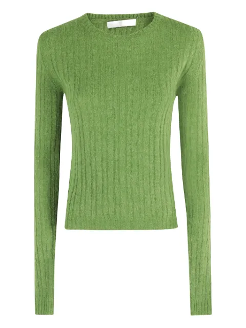 Tela ribbed-knit crew-neck sweater Green B2005607T246097