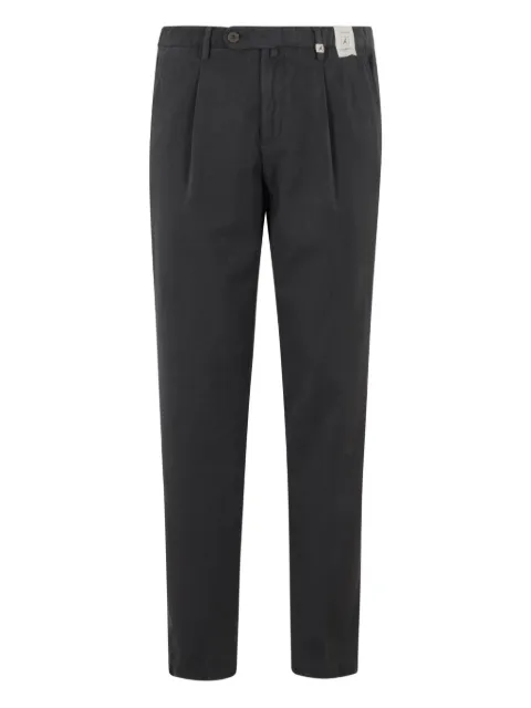 Myths pleated-front trousers Grey 25WM19LONG104097