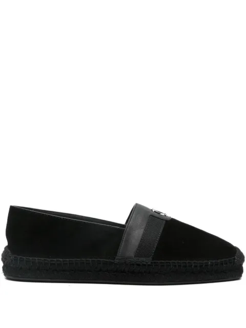 Christian Louboutin leather espadrilles Black 3250239BK01