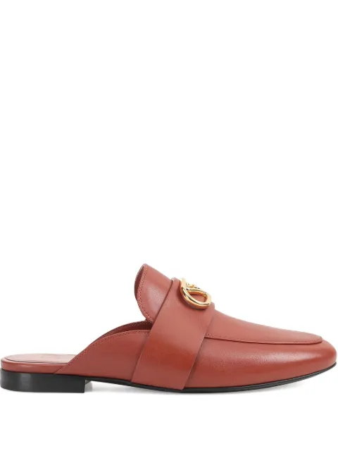 Sergio Rossi slip-on mules Brown B11310MMVN13370