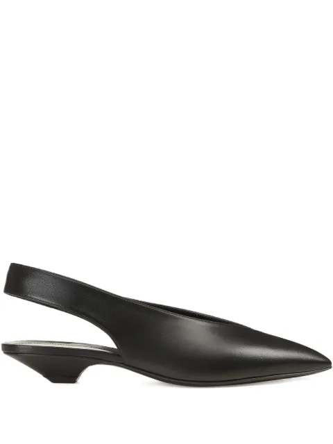 Sergio Rossi 25mm pointed pumps Black B13200MMVN13110