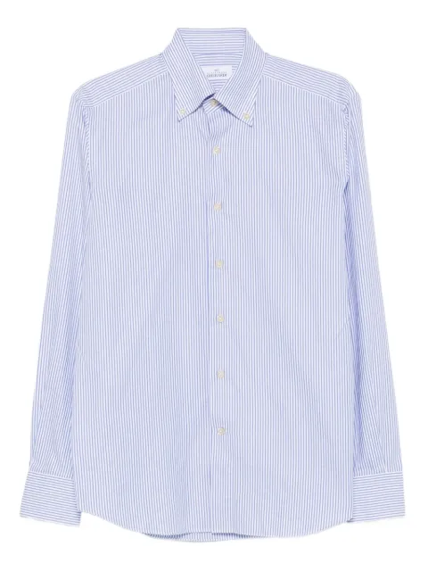 Alessandro Gherardi striped shirt Blue BP1LXG7T1050635