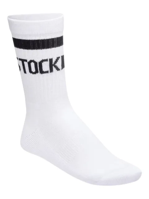Birkenstock stripe logo socks White 1030264WB