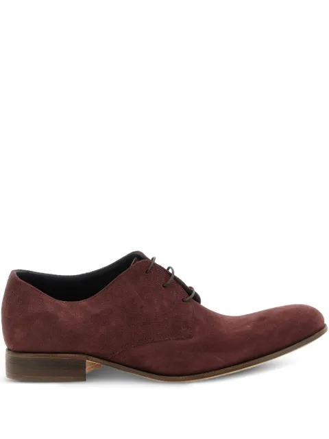 Julian Julian suede derby shoes Red CAMBORDEAUX