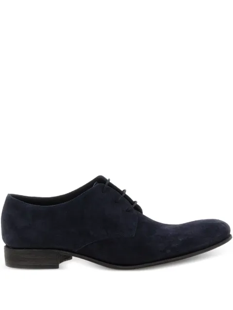 Julian lace-up suede derby shoes Blue CAMBLU