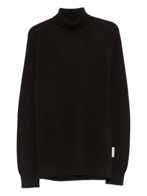 Marc O'Polo roll-neck ribbed-knit sweater Brown M29515760390