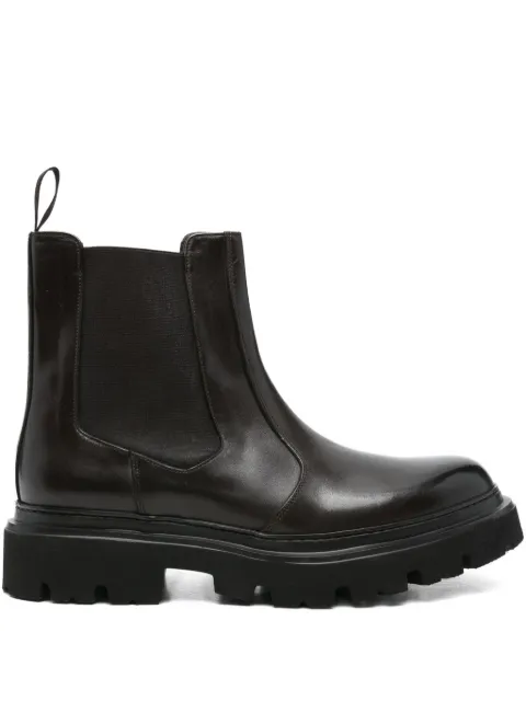 Corneliani elasticated-panelled chelsea boots Black 26TM712620914