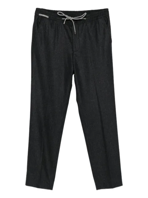Corneliani drawstring-waistband trousers Grey 264L252618117