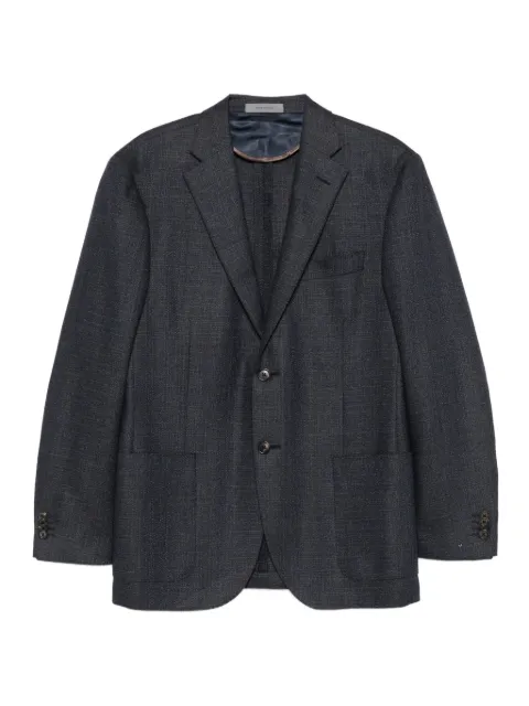 Corneliani two-button patch-pocket jacket Blue 26X2402616527