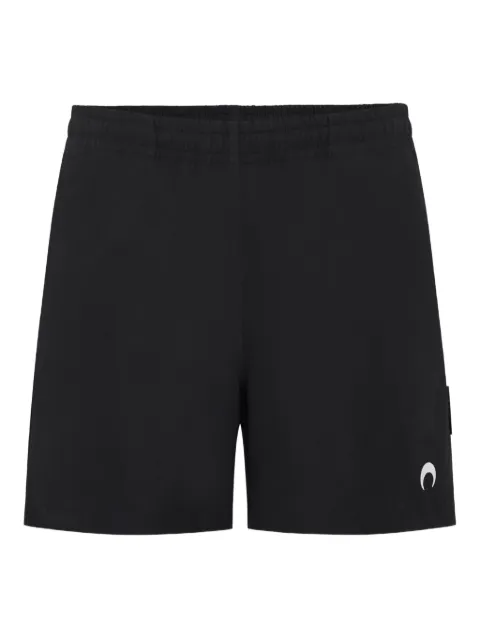 Marine Serre Crescent Moon swim shorts Black MSW002BCWOV0065