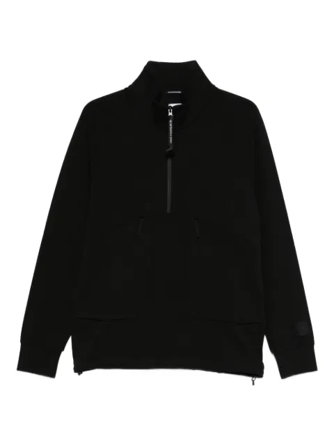 C.P. Company half-zip pocket sweatshirt Black 19CLSS013A006452W