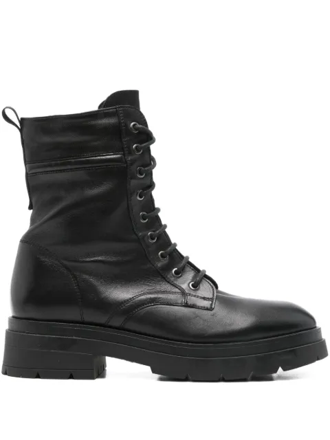 Marc O'Polo lace-up leather boots Black 10812926301153