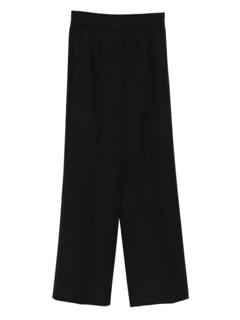 Dolce & Gabbana elastic-waist straight trousers Black FTC6ZTFU2OW