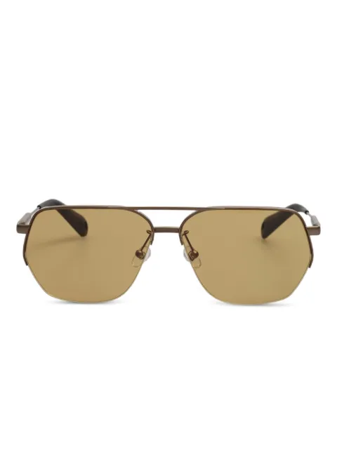 Jacquemus pilot-frame sunglasses Brown JAC67
