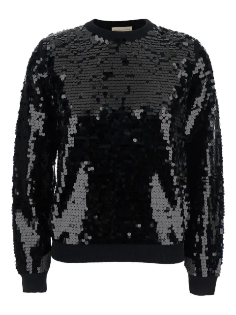 Semicouture sequin-embellished sweater Black Y5WD22