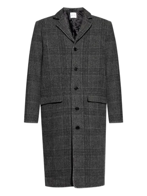SAMSOE SAMSOE checked wool coat M25300059