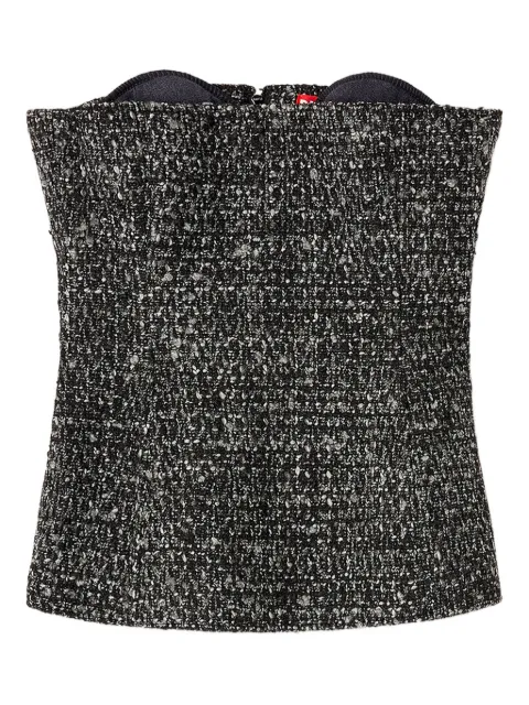 Diesel T-Orset tweed top Grey A206230EPCS
