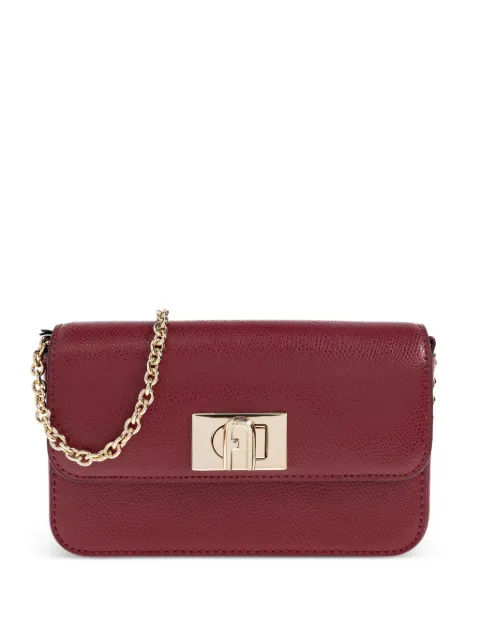 Furla mini 1927 chain-strap cross body bag Red WE00265ARE000