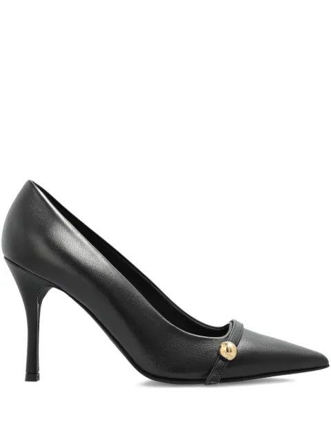 Furla 100mm leather heeled pumps Black YJ61SFEX30000