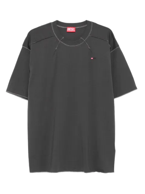 Diesel stitch cotton t-shirt Grey A194630NIAX