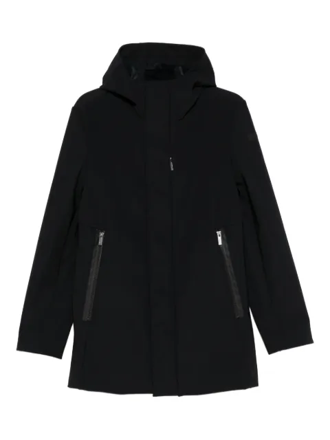 RRD hooded zip-fastening coat Black W25045