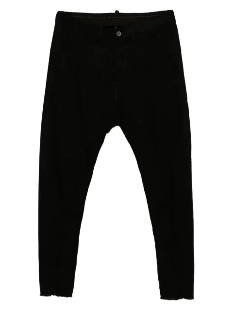 Masnada drop-crotch trousers Black M3571