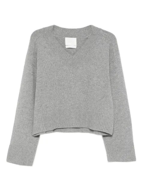Citizens of Humanity v-neck wool sweater Grey 5167HTHRGGAZETTE