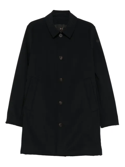 RRD button-fastening coat Black W25043