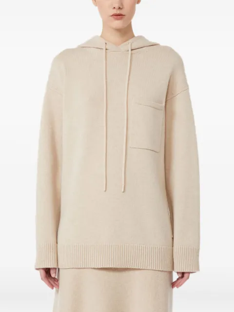 Max Mara hooded pocket sweater Neutrals 2521366132600