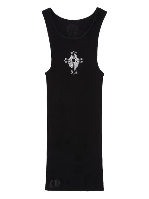 Chrome Hearts Hairy Cross tank top Black CHRM0077