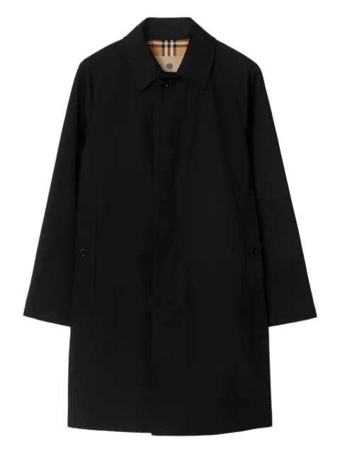 Burberry mid-length Camden Heritage car coat Black 8117219