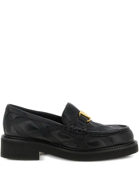 Valentino Garavani VLogo Signature quilted loafers Black WS0MC8FGZ