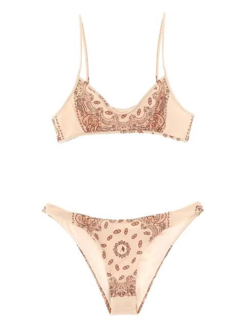 The Attico paisley-print bikini 250WBC00012996