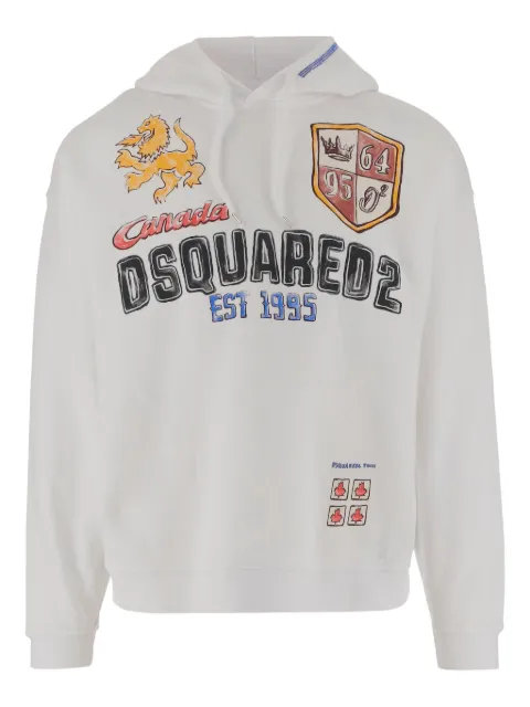 DSQUARED2 Icon Forever print T-shirt White S74GU0901S25030