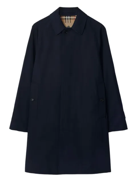 Burberry Camden raglan-sleeve coat Blue 8117220