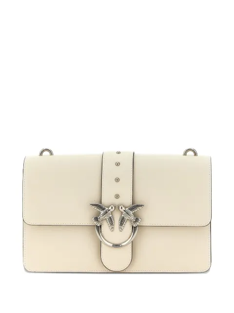 PINKO Love Bag One medium handbag in leather Neutrals 105857A0F1