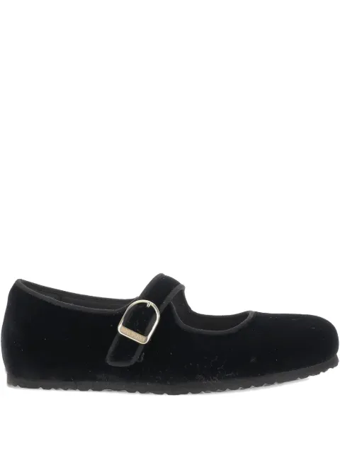 Birkenstock buckle-detail Mary Jane shoes Black 1030802BLACK
