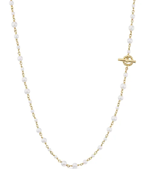 David Yurman 18K yellow gold toggle-chain pearl necklace Gold N1866788BPE