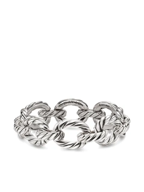 David Yurman sterling silver oval-link bracelet Silver B18613SS