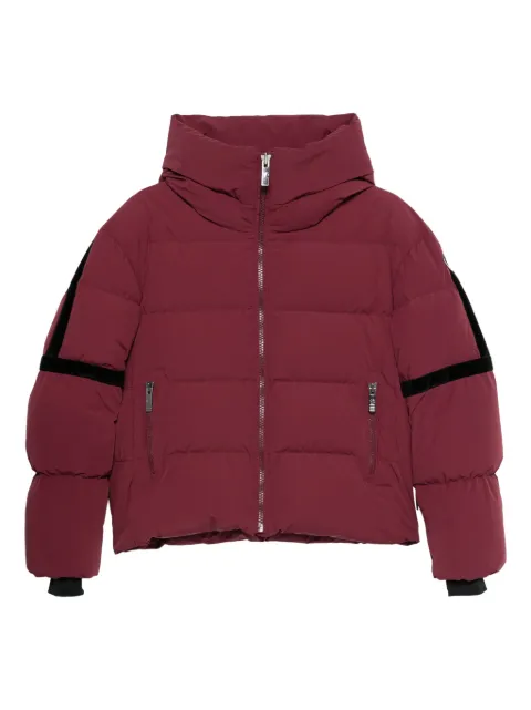 Fusalp Barsy II quilted velvet-paneled ski jacket Red YI1028