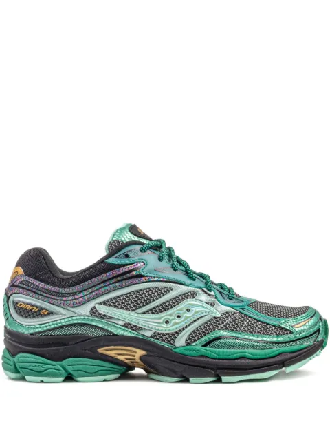 Saucony Progrid Omni 9 "Green Glowaconstrictor" sneakers Gold S709342