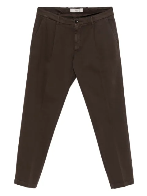 Briglia 1949 pleated-front trousers Brown TIBERIO400009