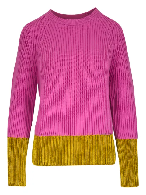 Marni ribbed panelled sweater Pink GCMD0632Q0UFH553BI